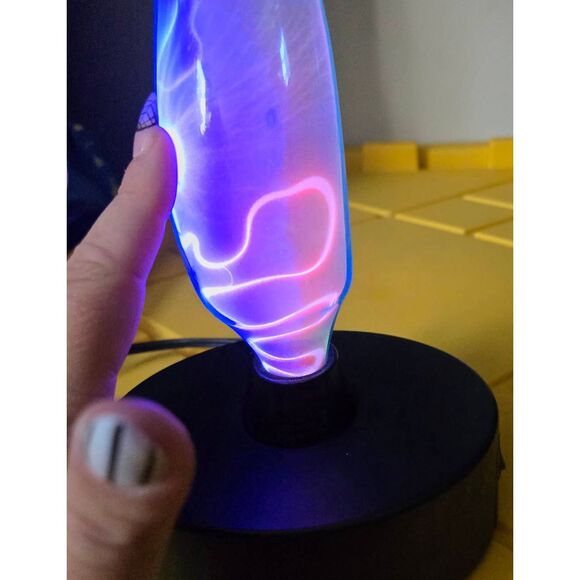 Vintage Lumisource Mini Elecrra Sculptured Y2K Touch Sensitive With Original Box - Picture 9 of 9